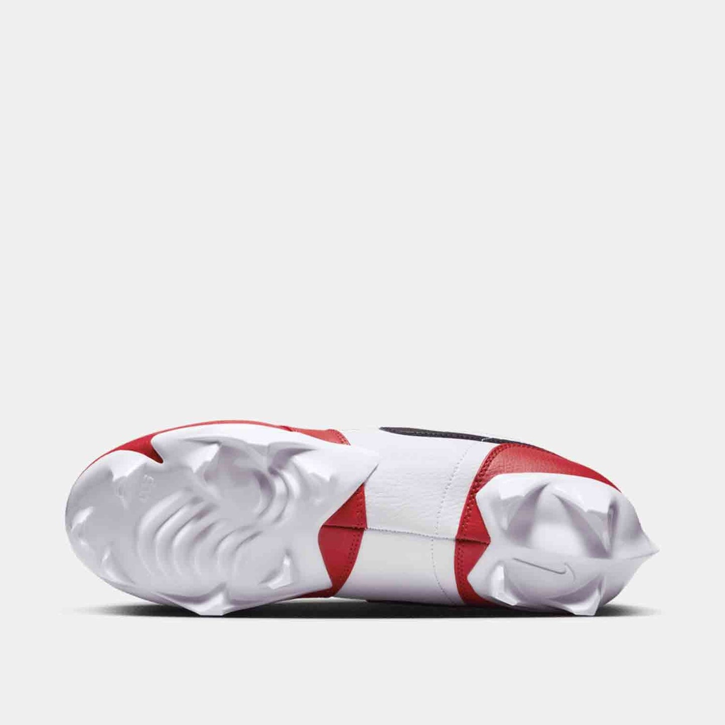Bottom view of the Men's Jordan 1 Low TD Football Cleats.