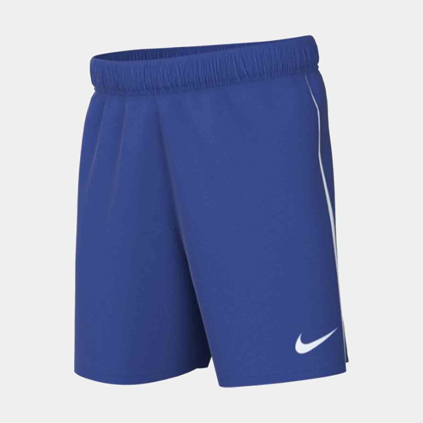 Front view of the Nike Kids' Dri-FIT League 3 Soccer Shorts.