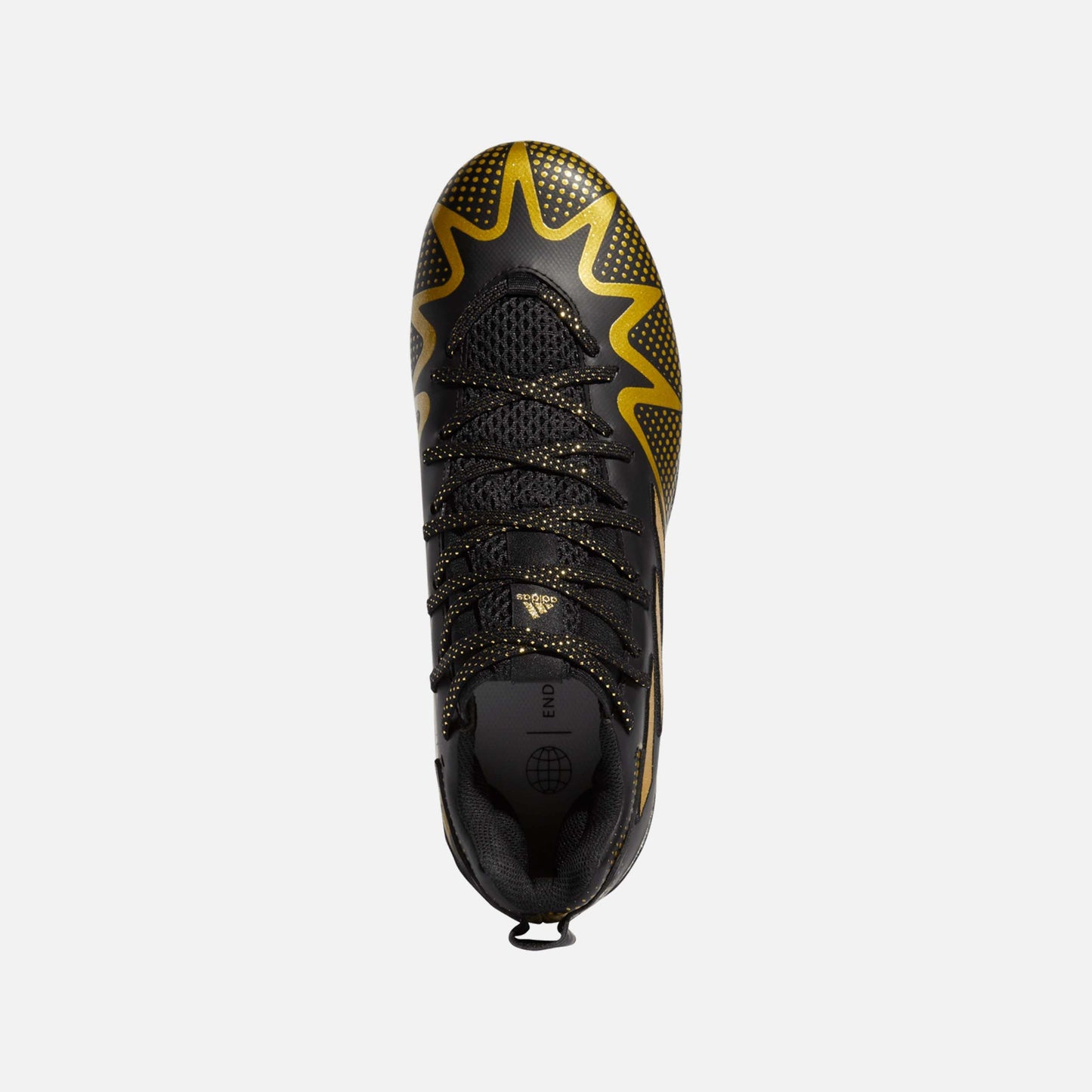 Top view of Adidas Freak 22 Men's Football Cleats.