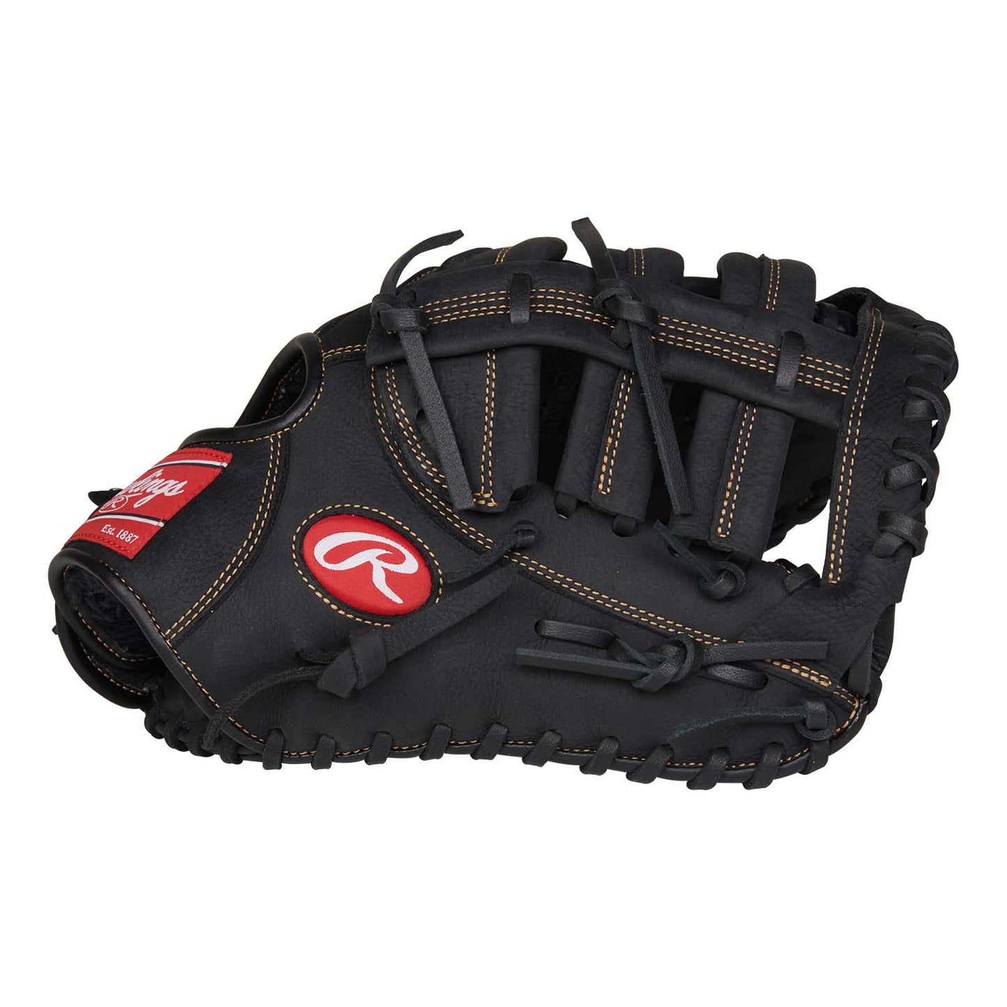 Side view of Rawlings Renegade Series 12.5" 1st Baseman Mitt.
