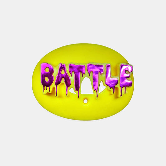 Battle Sports "3D Drip" Chrome Oxygen Football Mouthguard - SV SPORTS