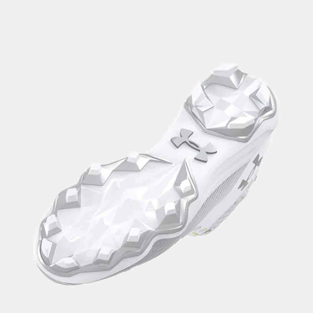 Bottom view of the Men's Under Armour Hammer 2 MC Football Cleats.