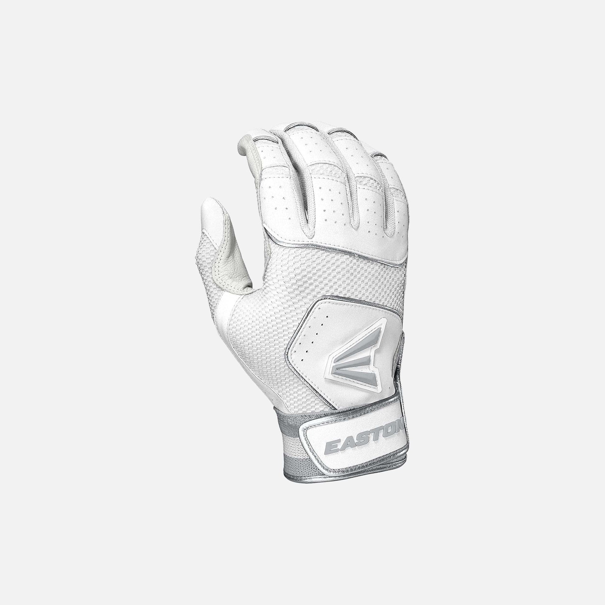 Youth Walk-Off NX Batting Glove, White - SV SPORTS