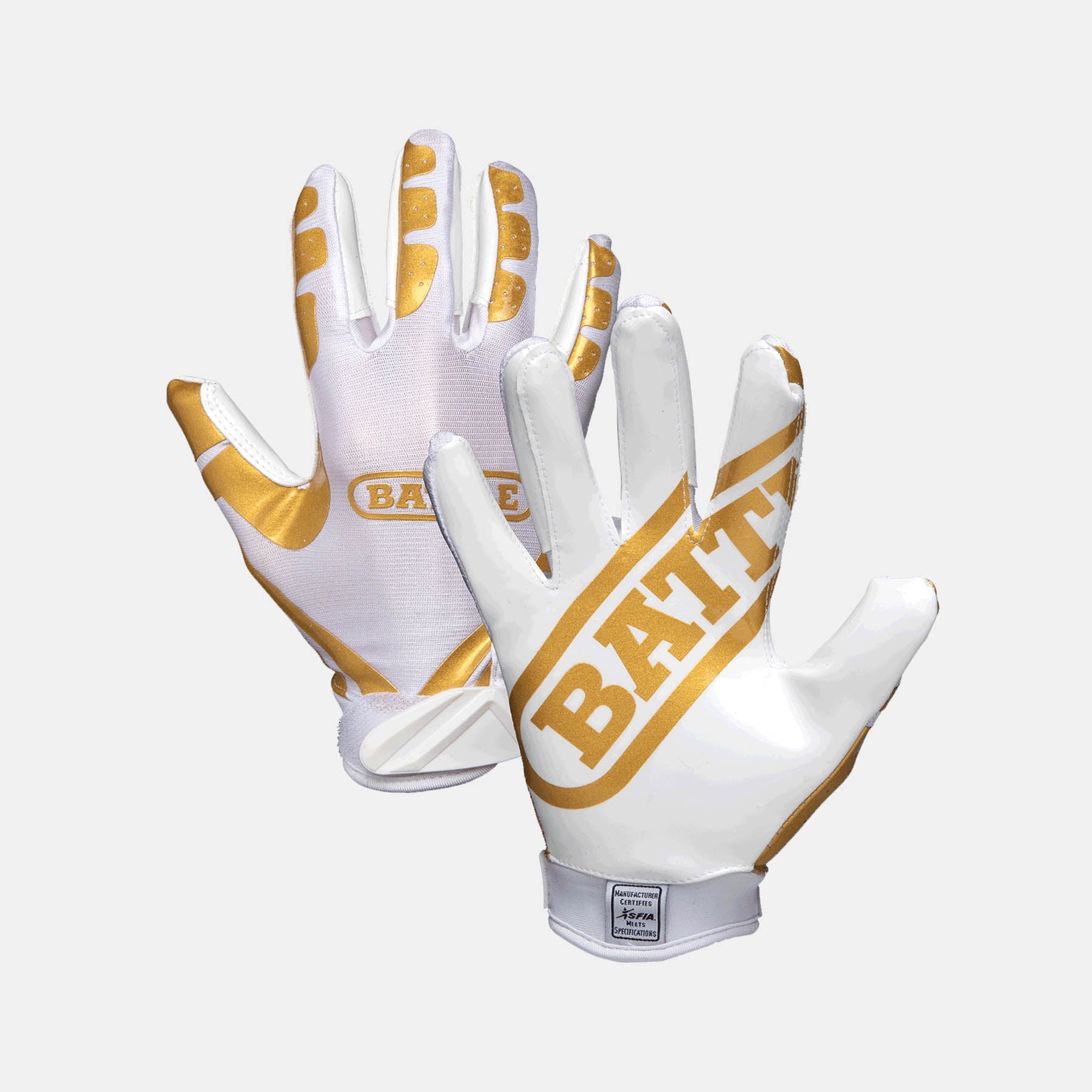 Battle Sports Double Threat Adult Receiver Gloves - SV SPORTS