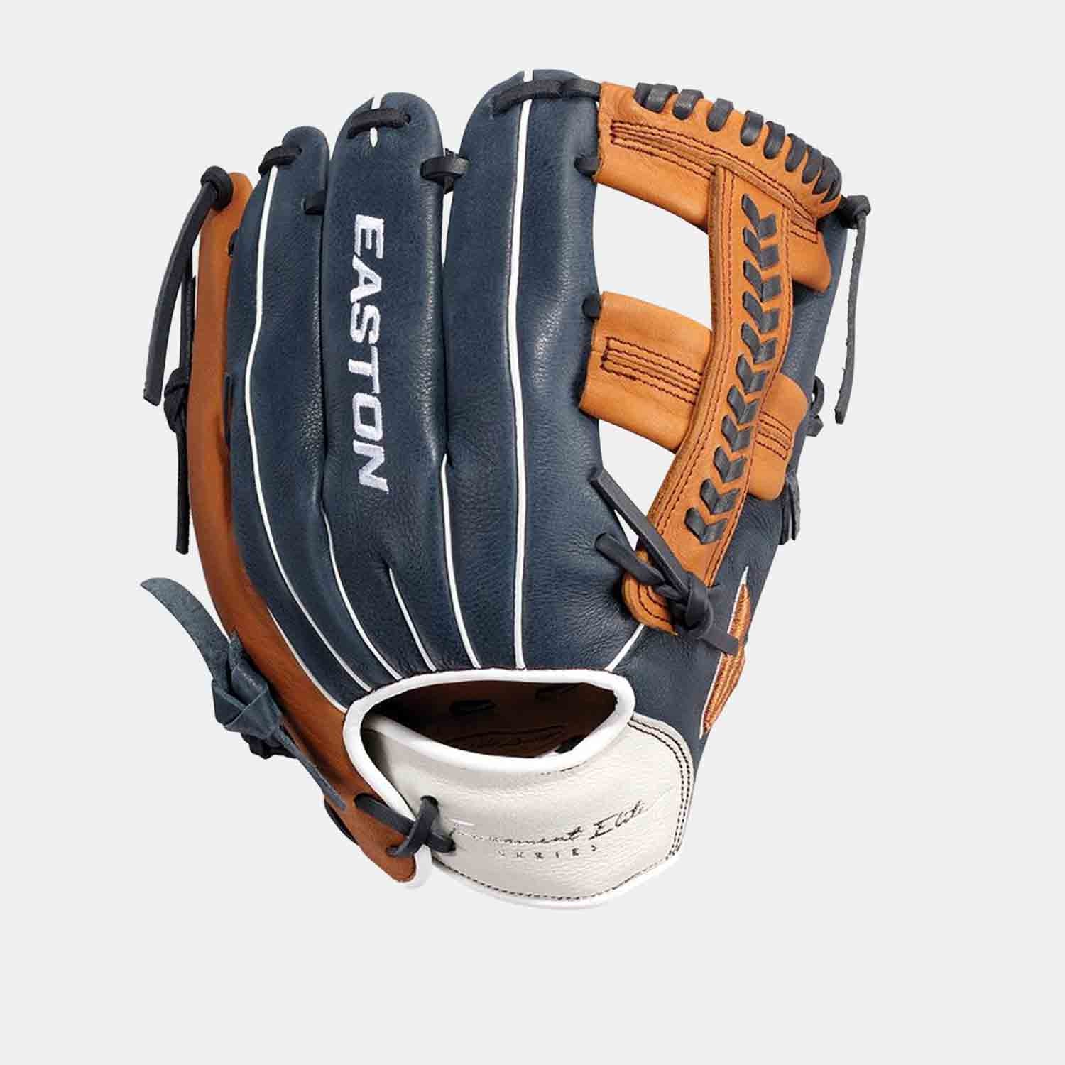 Rear view of Men's Easton Tournament Elite 11.5-inch Infield Glove.