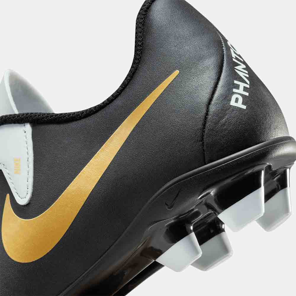 Rear view of the Kids' Nike Phantom GX 2 Club Soccer Cleats.