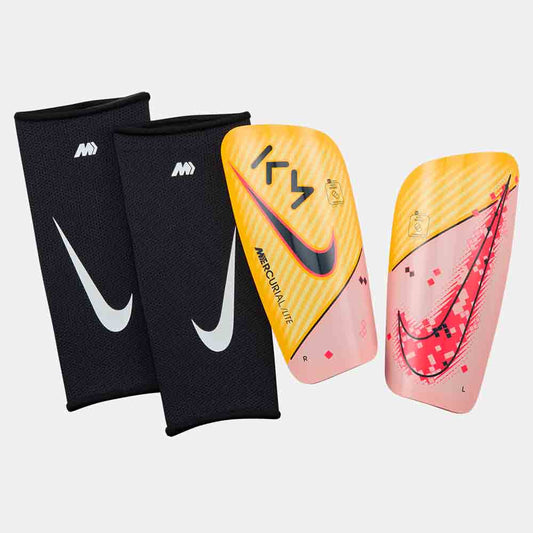 Front view of the Nike Sight Merc Lite Soccer Shin Guards.