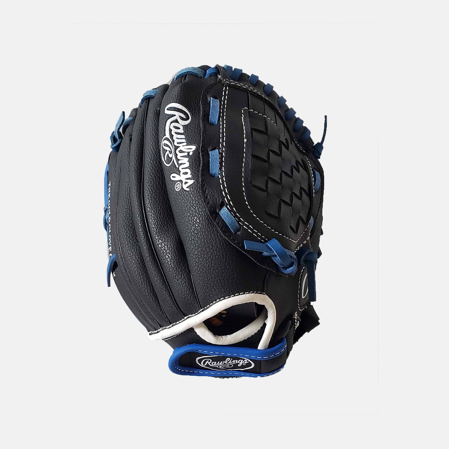 Rear view of Rawlings 10.5" Basket Web Glove.