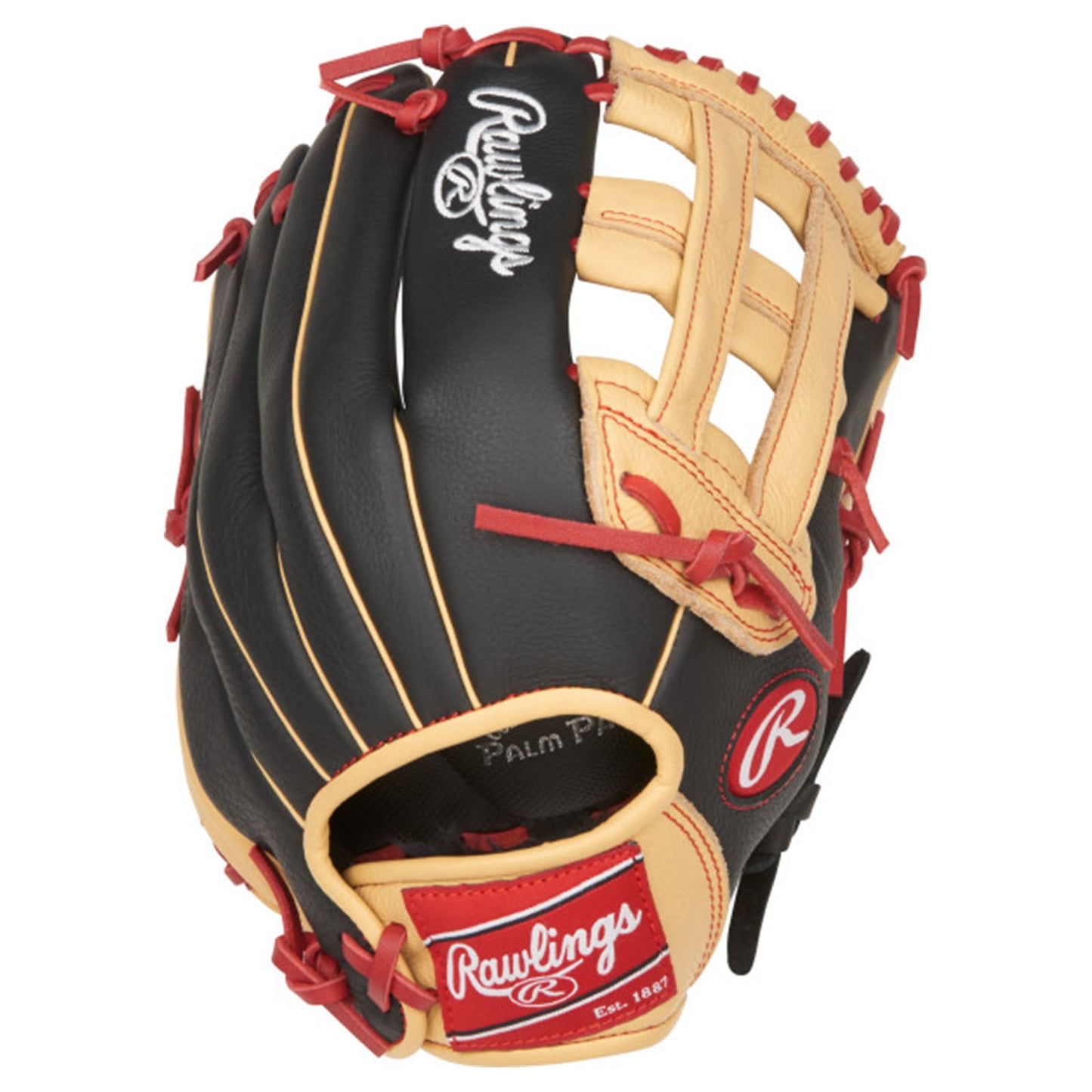 Rear view of Select Pro Lite 12" Bryce Harper Baseball Glove.