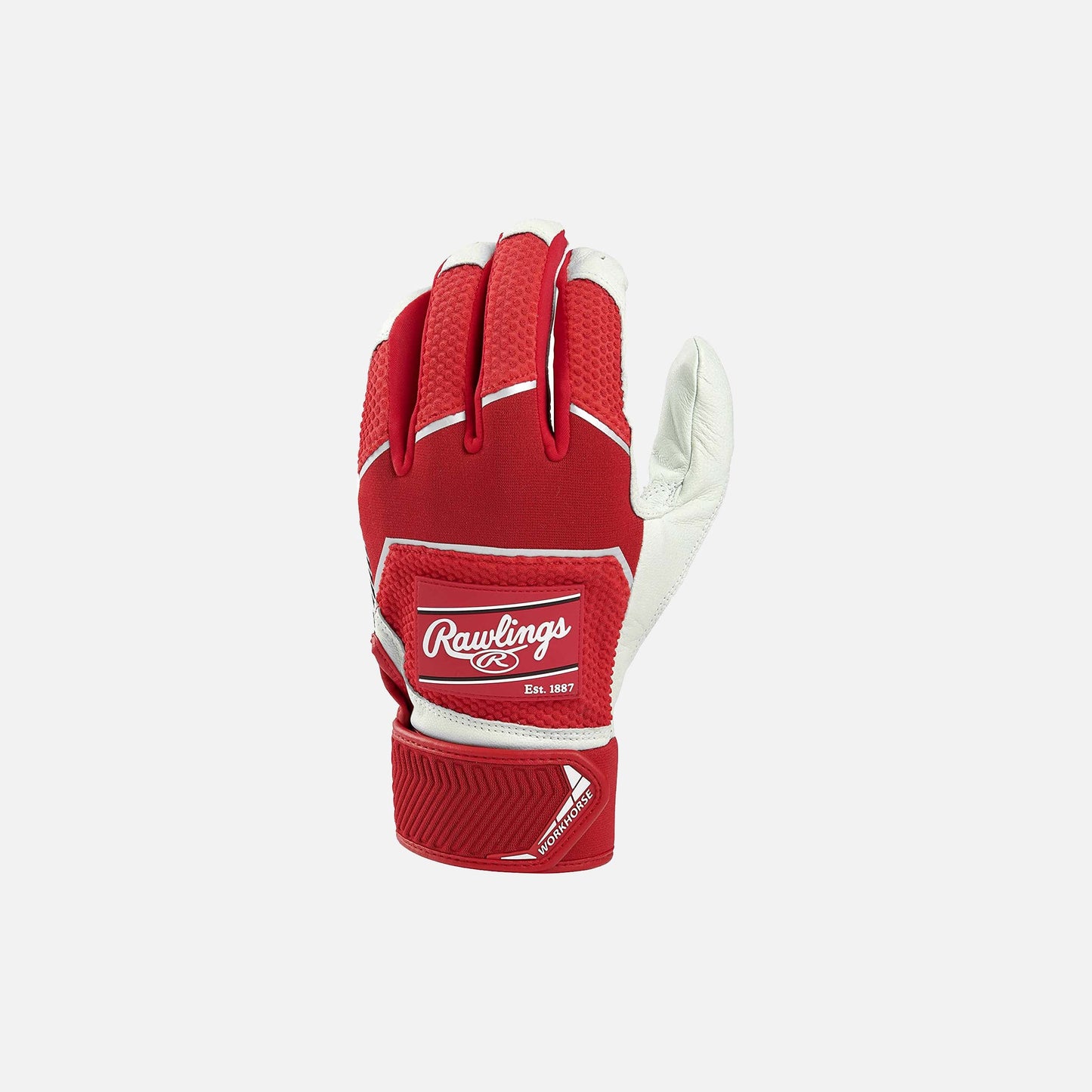 Adult Workhorse Baseball Battling Glove, Scarlet - SV SPORTS