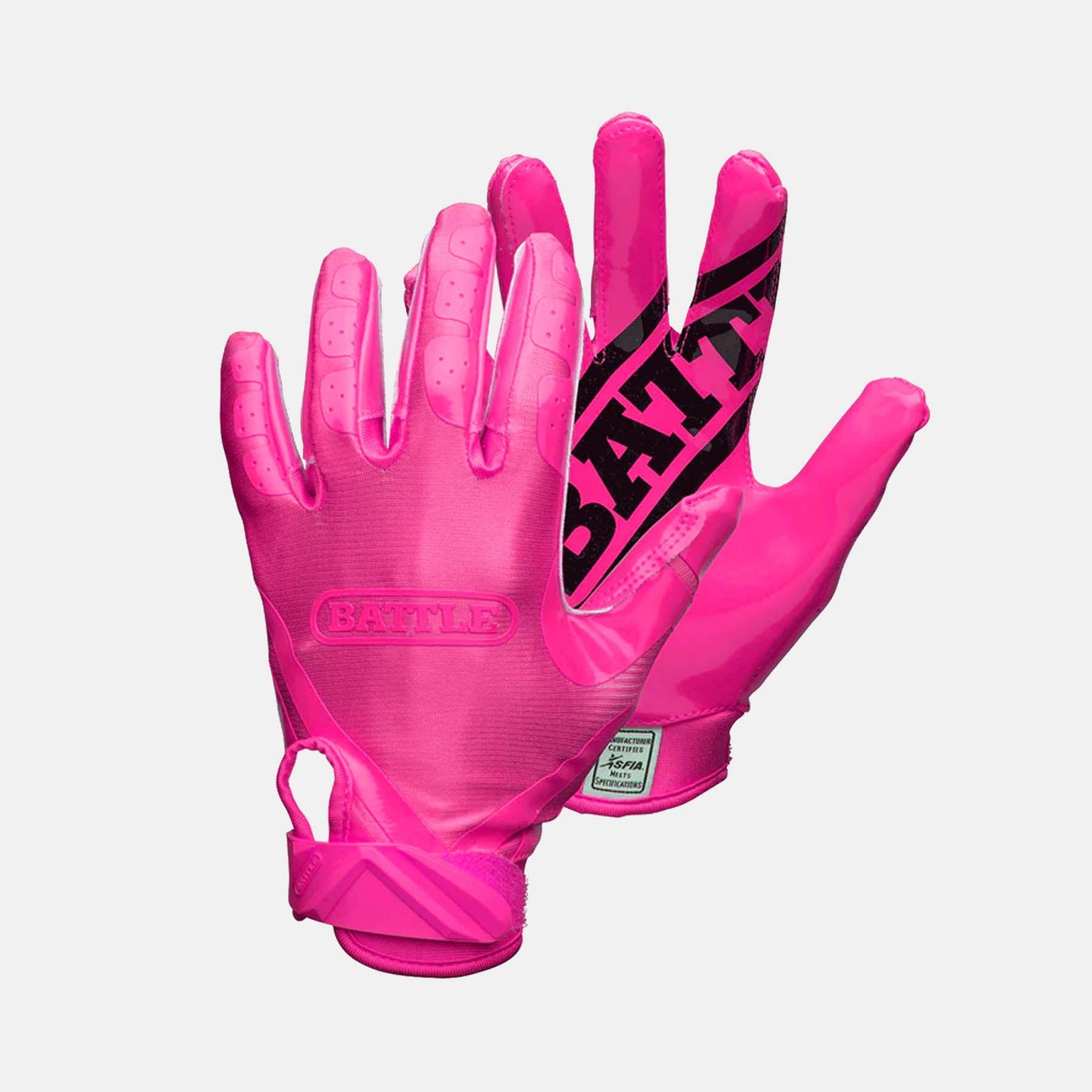 Battle Sports Double Threat Youth Receiver Gloves - SV SPORTS